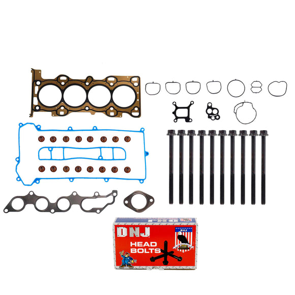 Cylinder Head Gasket set with Head Bolt Kit 2003-2005 Mazda 2.3L