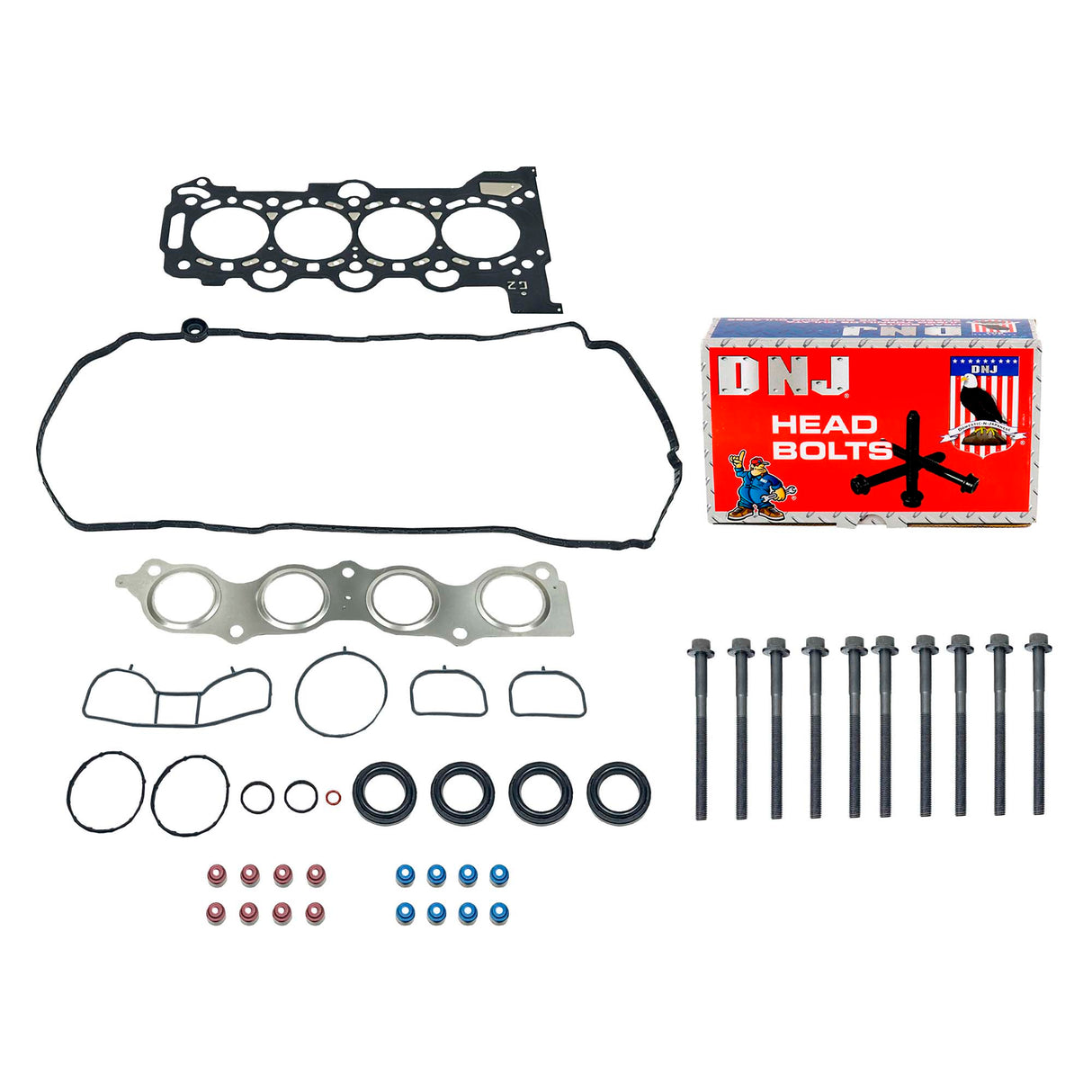 Cylinder Head Set with Head Bolt Kit 2020-2022 Hyundai 1.6L
