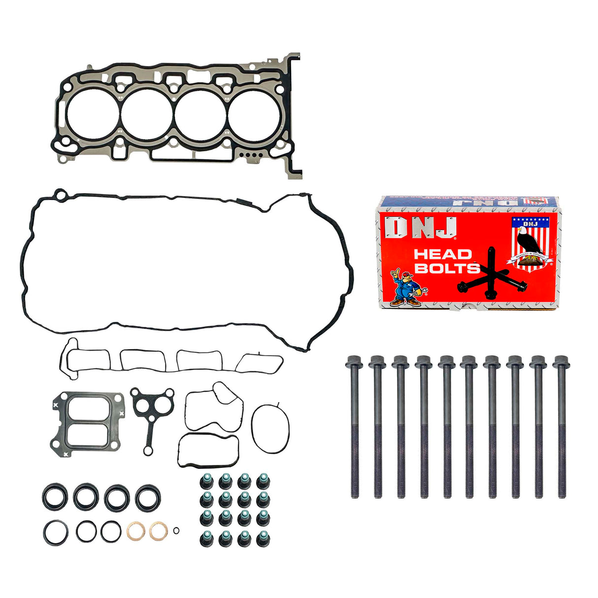 Cylinder Head Set with Head Bolt Kit 2021-2022 Hyundai  2.5L