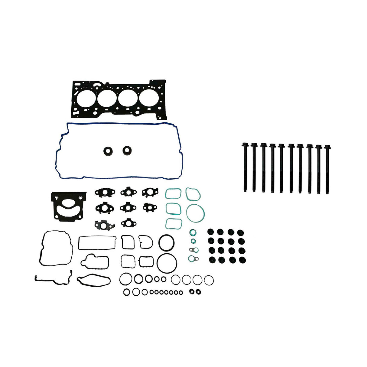 Cylinder Head Set with Head Bolt Kit 2019-2022 Ford 2.0L, 2.3L