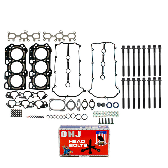 Cylinder Head Gasket set with Head Bolt Kit 1993-2002 Mazda 2.5L