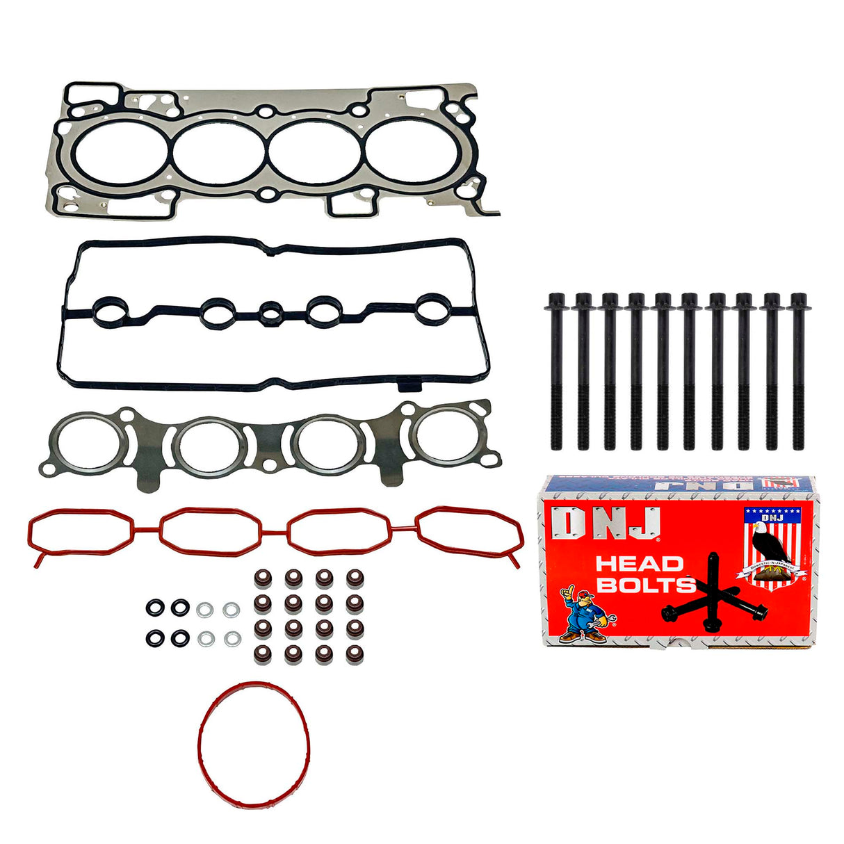 Cylinder Head Set with Head Bolt Kit 2017-2022 Nissan  2.0L
