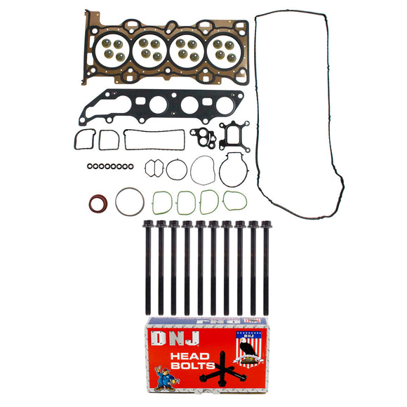 Cylinder Head Gasket set with Head Bolt Kit 2006-2009 Ford,Mercury 2.3L