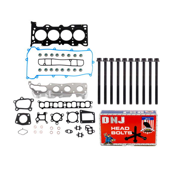 Cylinder Head Gasket set with Head Bolt Kit 2006-2013 Mazda 2.3L