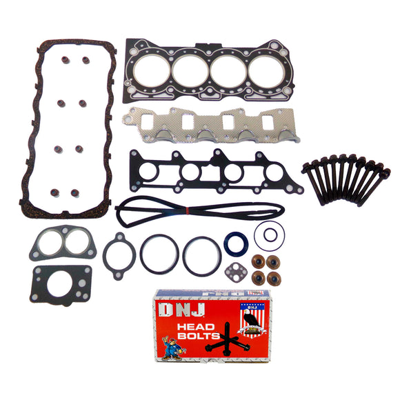 Cylinder Head Gasket set with Head Bolt Kit 1989-1995 Geo,Suzuki 1.6L