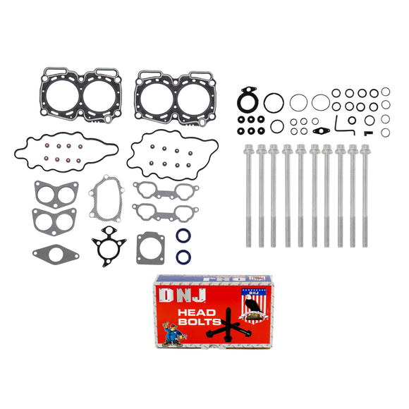 Cylinder Head Gasket set with Head Bolt Kit 1991-1994 Subaru 2.2L