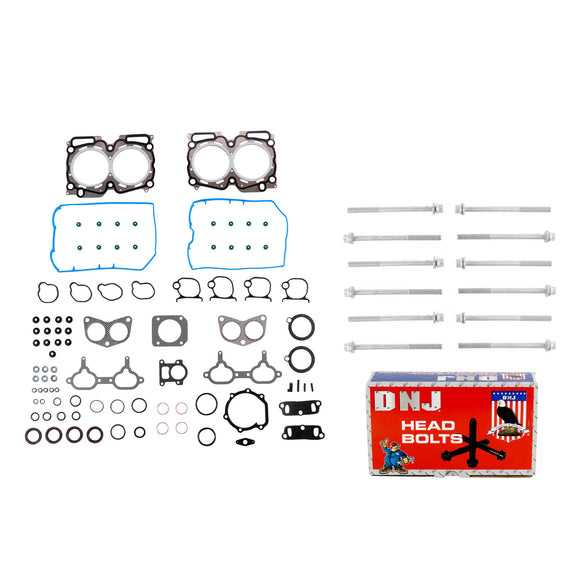 Cylinder Head Gasket set with Head Bolt Kit 1996-1999 Subaru 2.5L