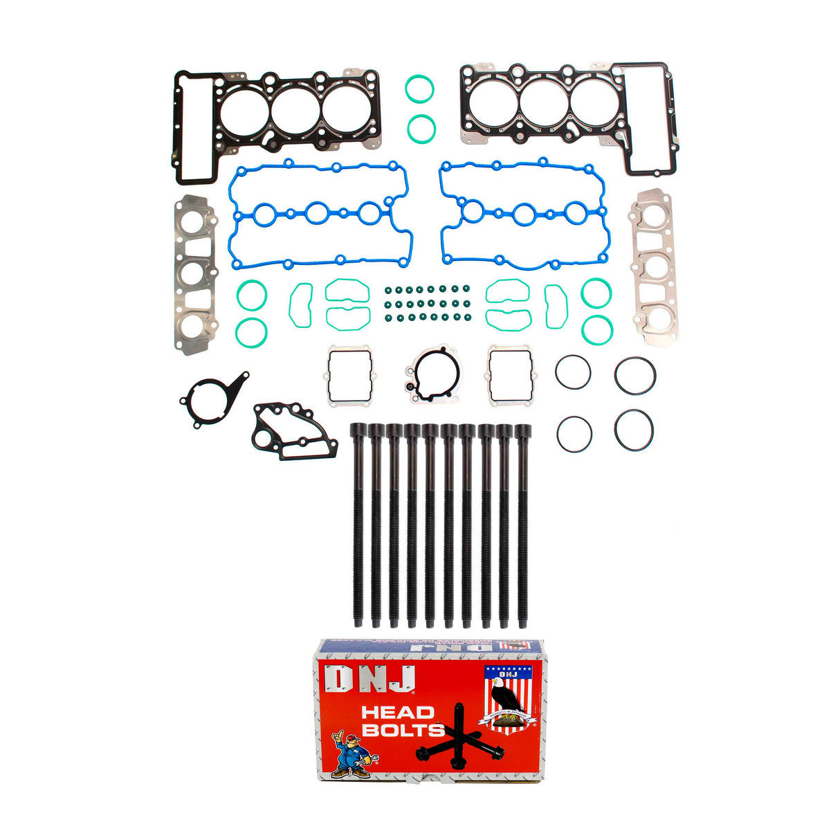 Cylinder Head Gasket set with Head Bolt Kit