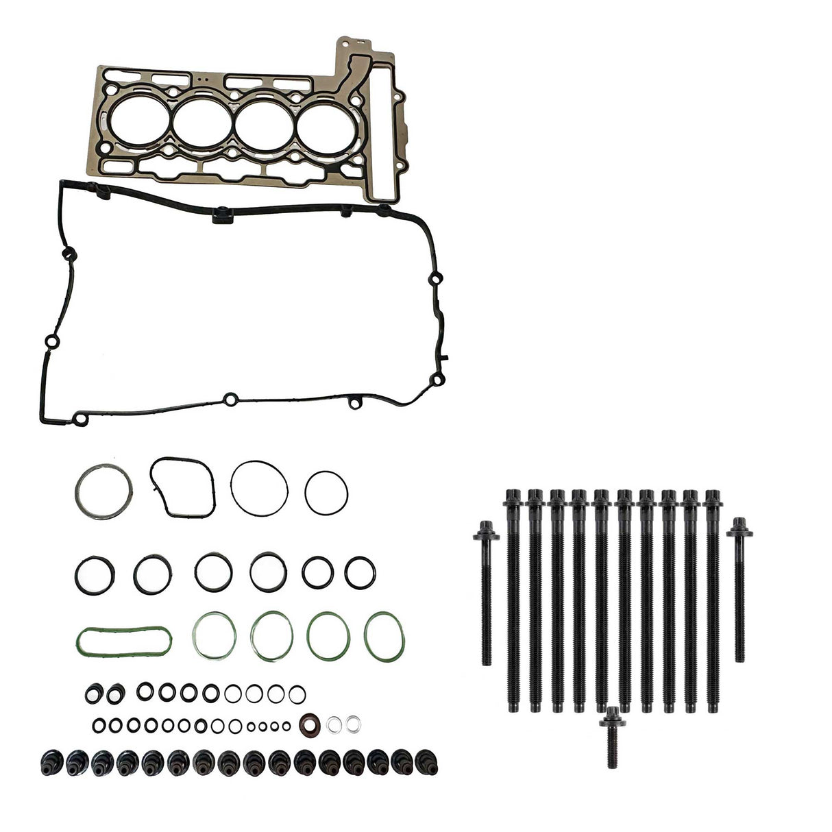 Cylinder Head Set with Head Bolt Kit 2011-2016 Mini 1.6L