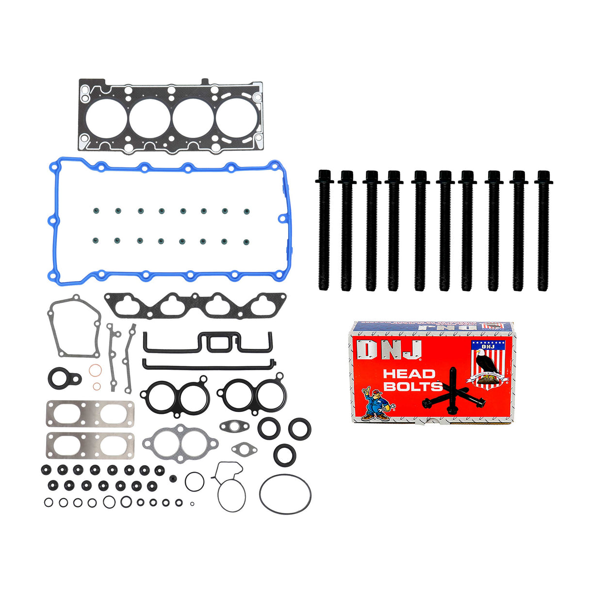 Cylinder Head Gasket set with Head Bolt Kit 1996-1999 BMW 1.9L