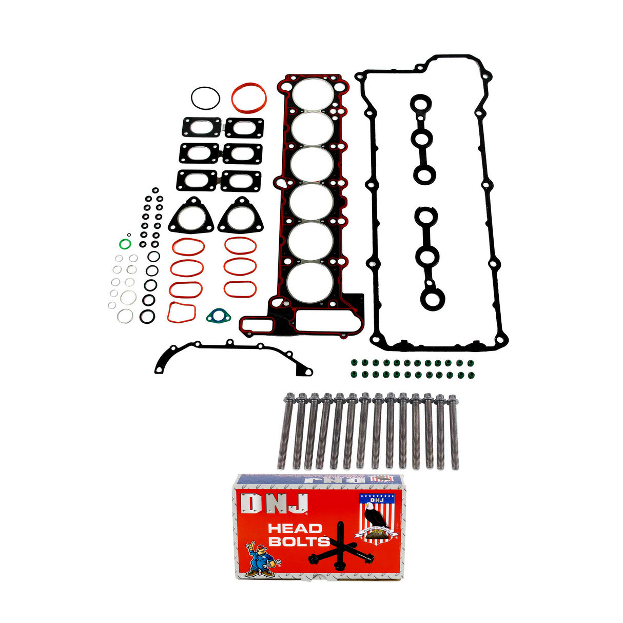 Cylinder Head Gasket set with Head Bolt Kit
