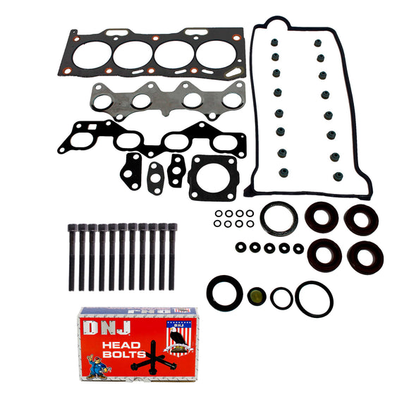 Cylinder Head Gasket set with Head Bolt Kit 1992-1995 Toyota 1.5L