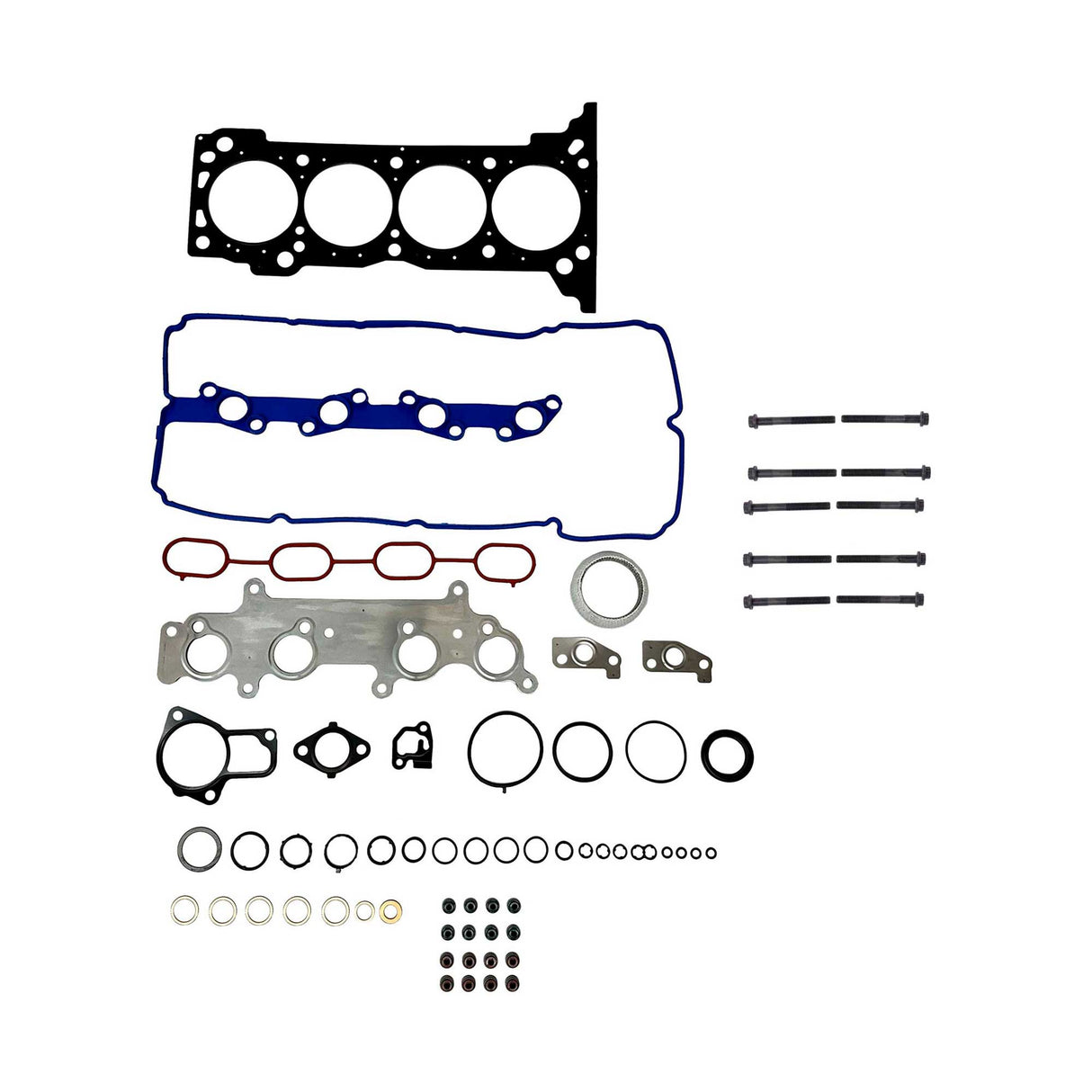 Cylinder Head Set with Head Bolt Kit 2005-2010 Toyota  2.7L