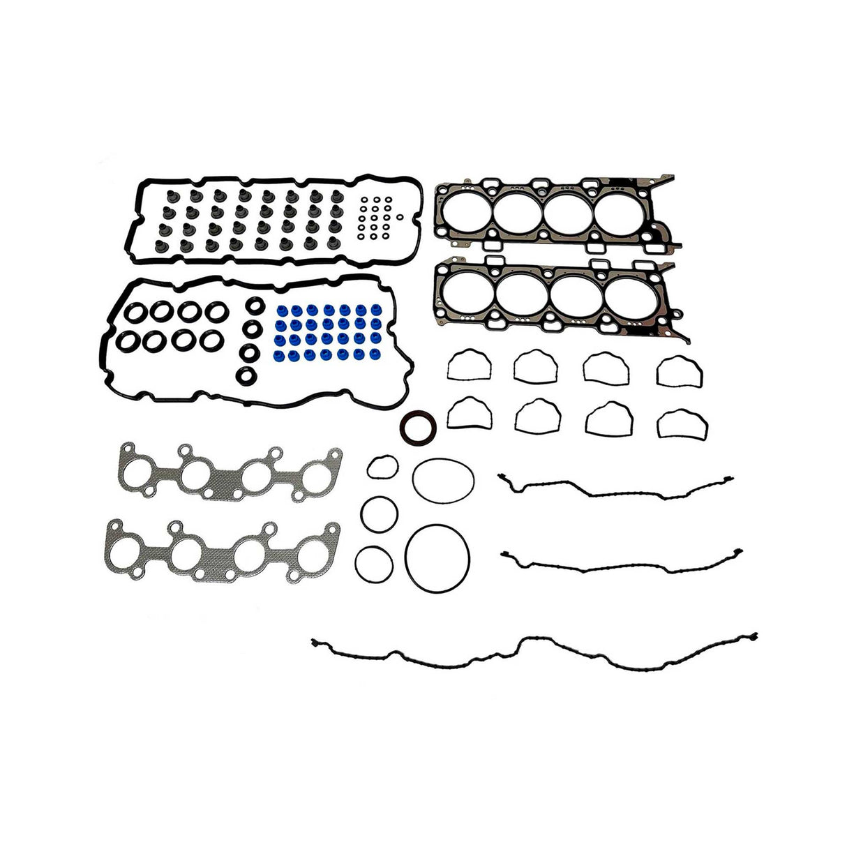 Cylinder Head Set with Head Bolt Kit 2015-2017 Ford 5.0L
