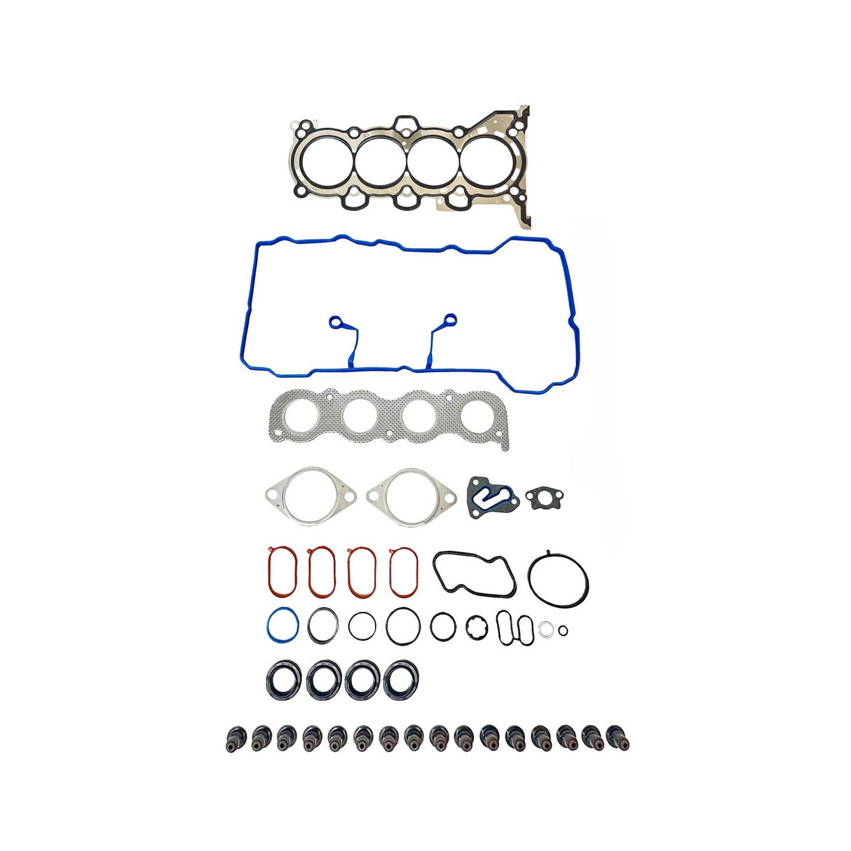 Cylinder Head Set with Head Bolt Kit 2016-2018 Hyundai 2.0L
