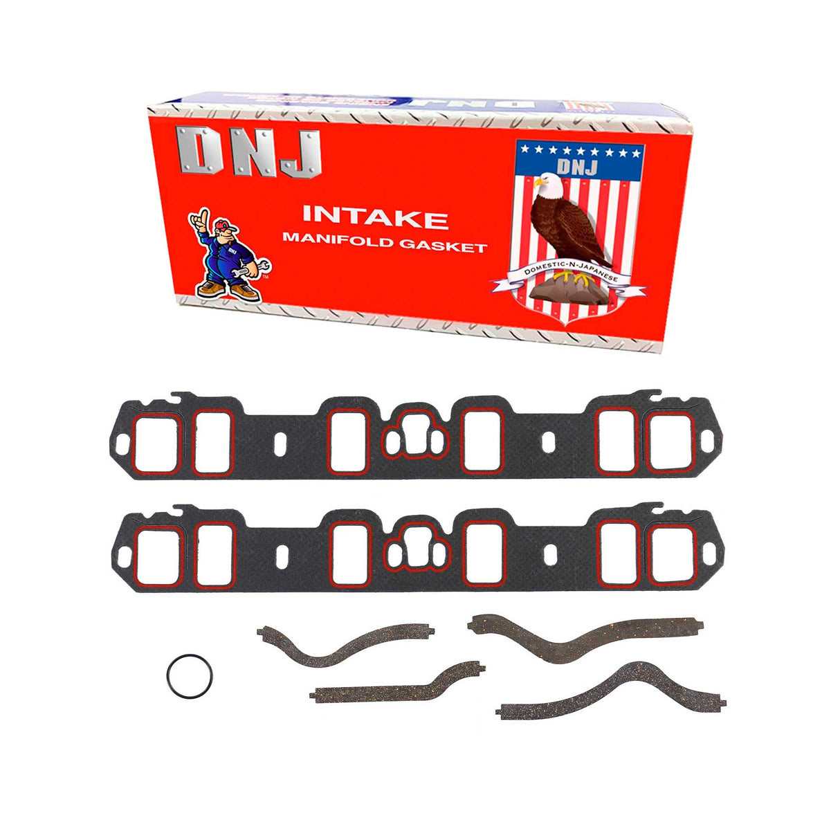 Intake Manifold Gasket Set 1975-1997 Ford,Lincoln,Mercury 5.0L-5.8L