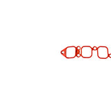 2002 Volkswagen Golf 2.8L Intake Manifold Gasket