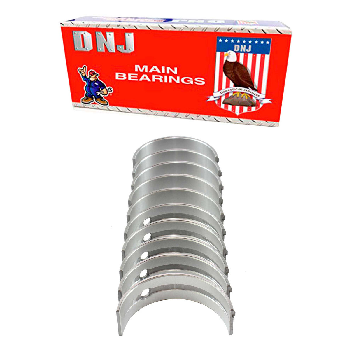 Crankshaft Main Bearing Set 2013-2022 Chrysler,Dodge,Fiat,Jeep,Ram 2.0L-2.4L (Oversizes Available)