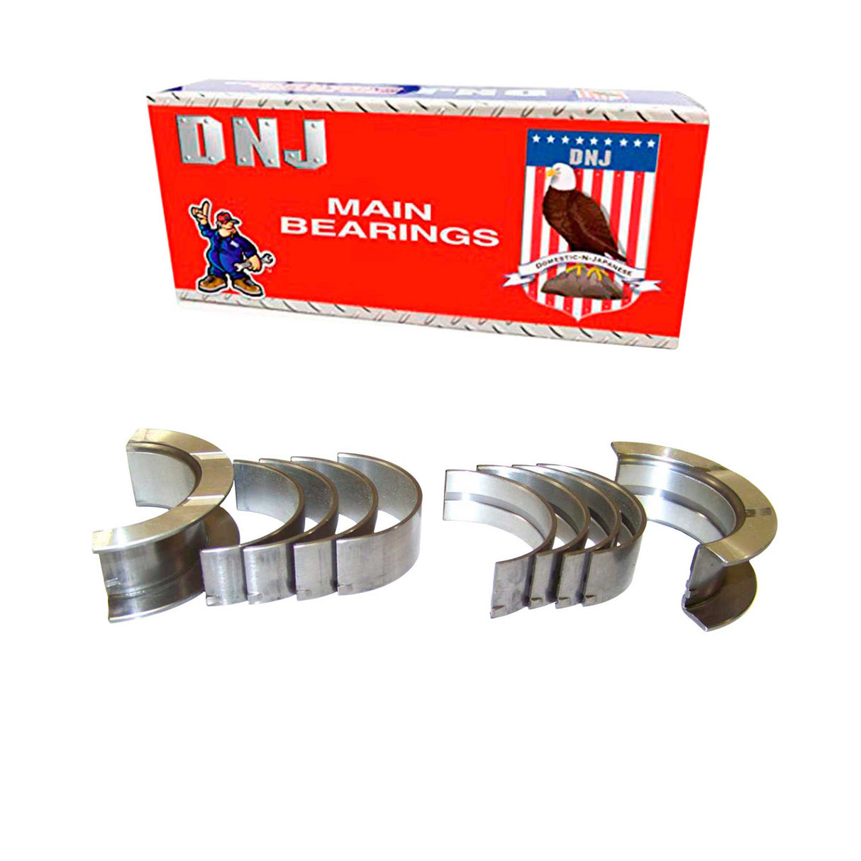 Main Bearings Set (Oversizes Available) 1995-2005 Chrysler 2.0L