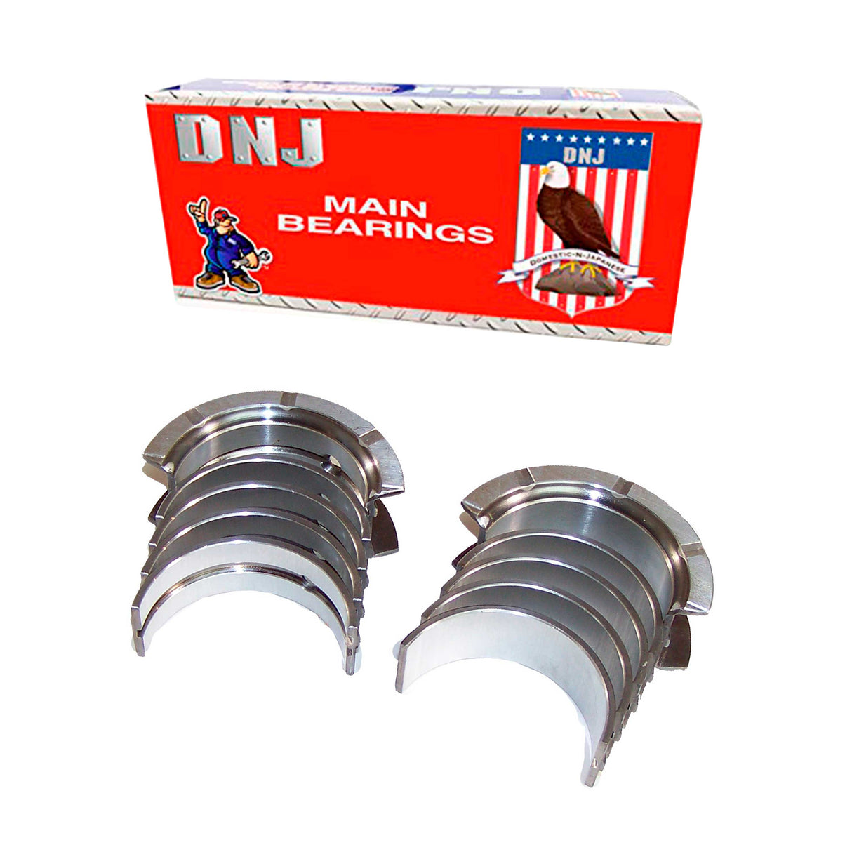 Crankshaft Main Bearing Set 1987-1995 Buick,Chevrolet,Oldsmobile,Pontiac 2.3L (Oversizes Available)