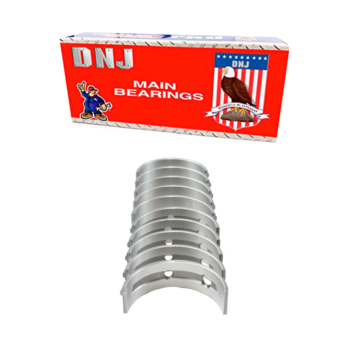 Crankshaft Main Bearing Set 2013-2015 Chevrolet 1.2L (Oversizes Available)