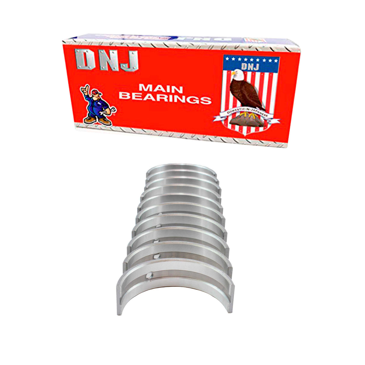 Crankshaft Main Bearing Set 2011-2014 Mazda 1.5L (Oversizes Available)