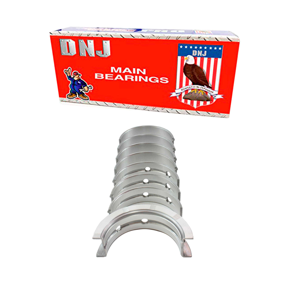 Crankshaft Main Bearing Set 2014-2021 Silverado & GMC Sierra, 2018-2022 GMC Savana 4.3L V6 (Oversizes Available)