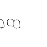 Fuel Injection Plenum Gasket 2009-2011 Hyundai,Kia 3.8L