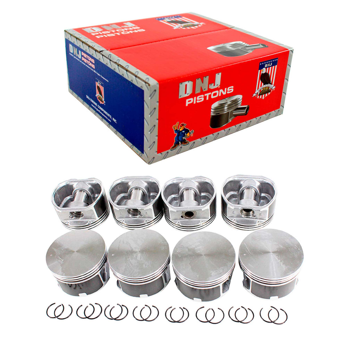 Piston Set 1999-2007 Chrysler,Dodge,Jeep,Mitsubishi 4.7L (Oversizes Available)
