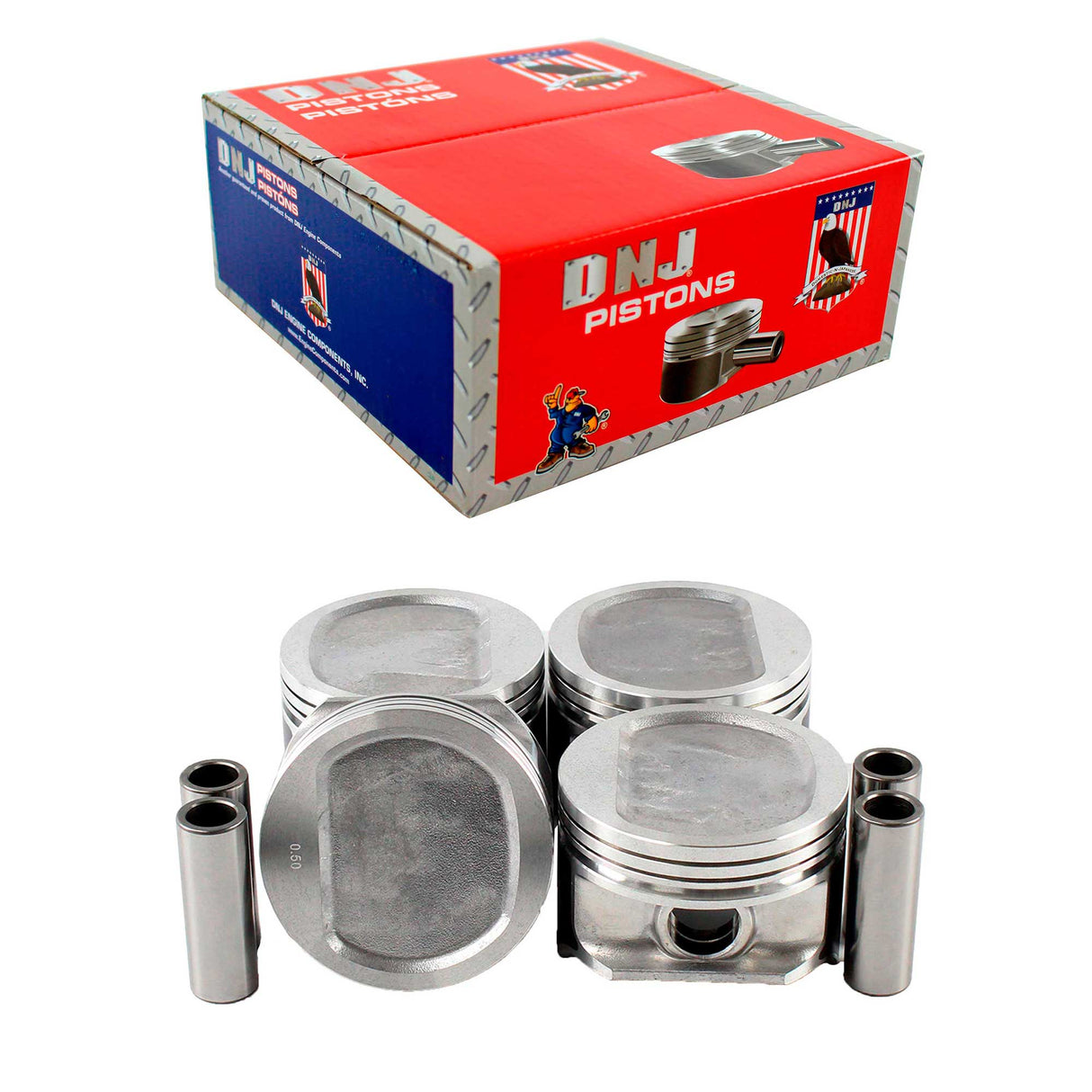 Piston Set 1996-2002 Dodge,Jeep 2.5L (Oversizes Available)