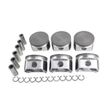 Standard size Complete Piston Set Fits 2004-2007 Chrysler 3.5L (Oversizes Available)