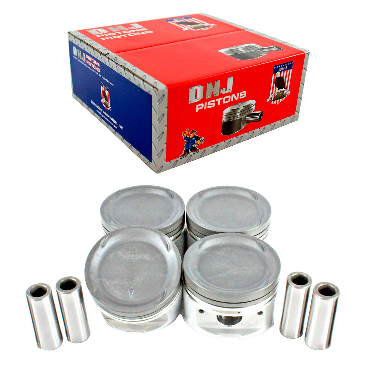 Piston Set 1993-1994 Eagle,Plymouth 2.0L (Oversizes Available)
