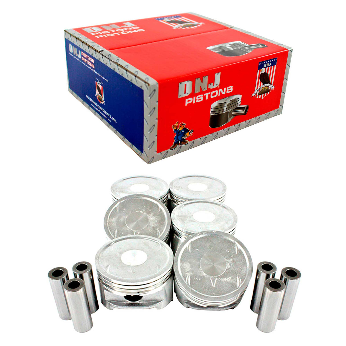 Piston Set 1999-2005 Chrysler,Dodge,Mitsubishi 3.0L (Oversizes Available)