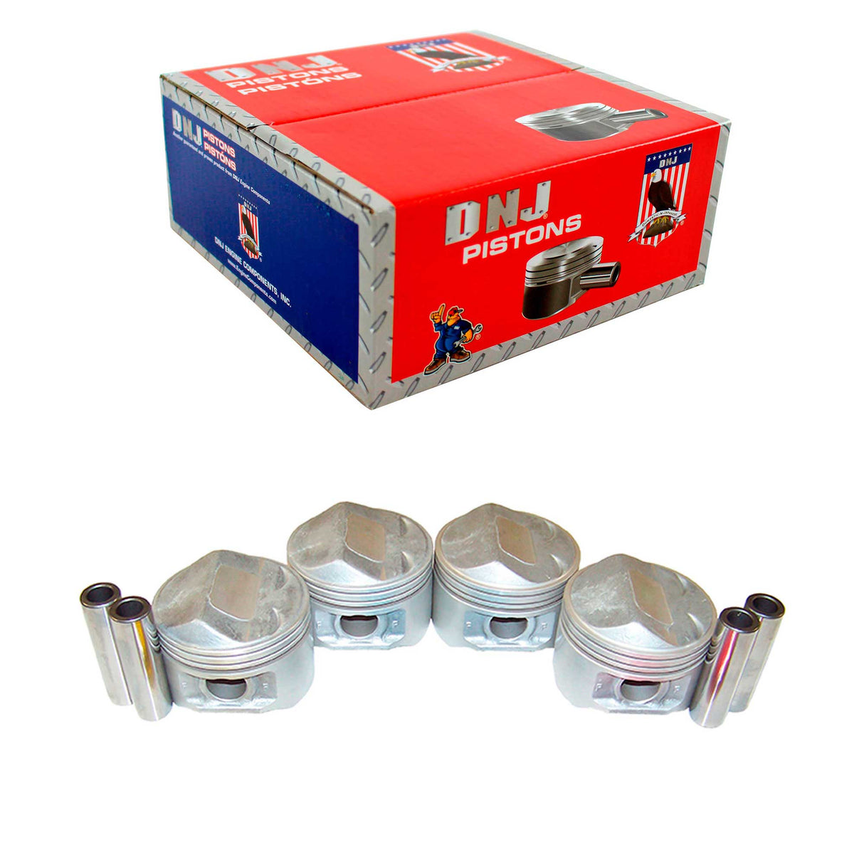 Piston Set 2001-2010 Chrysler,Dodge,Jeep 2.4L (Oversizes Available)