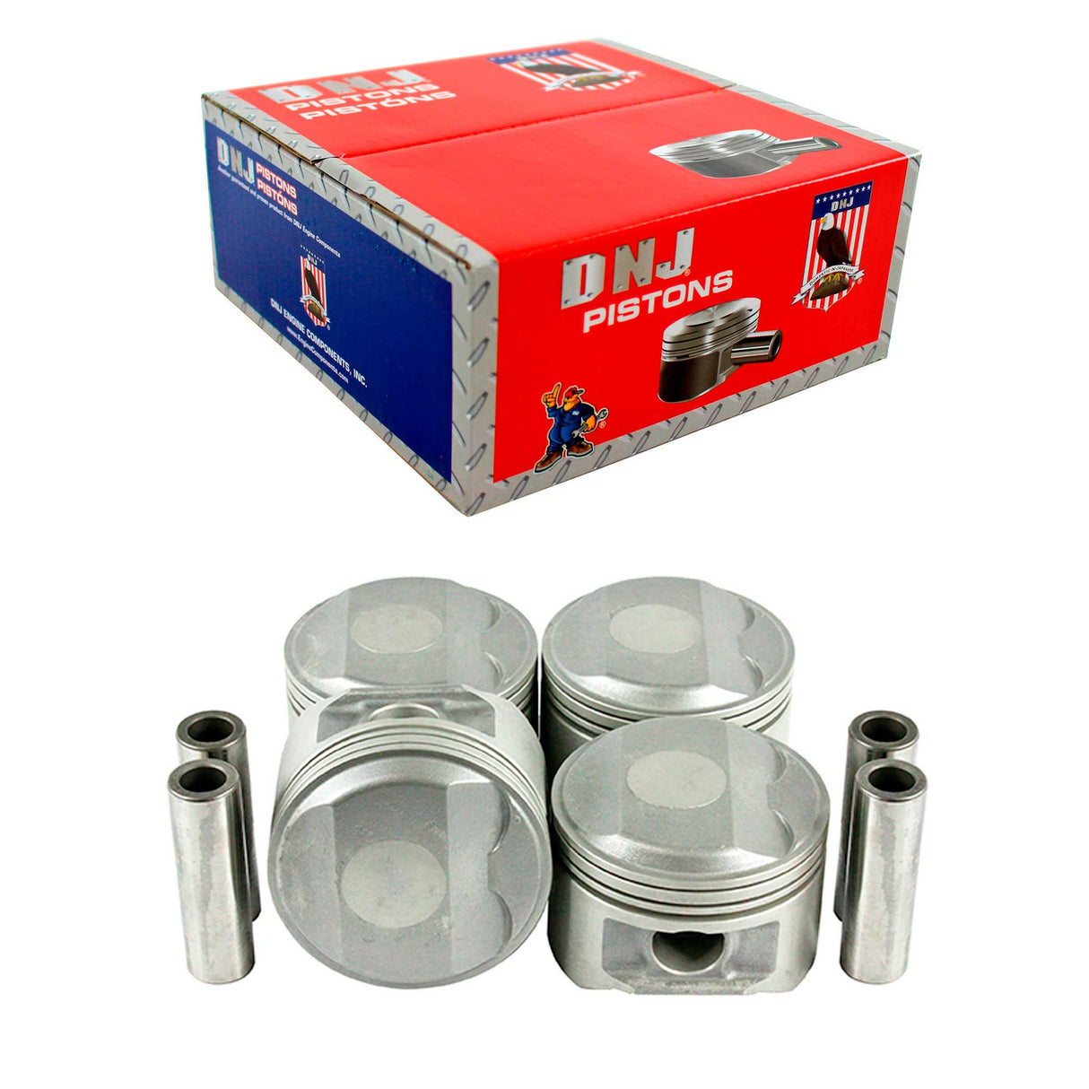 Piston Set 1995-2000 Chrysler,Dodge,Plymouth 2.4L (Oversizes Available)