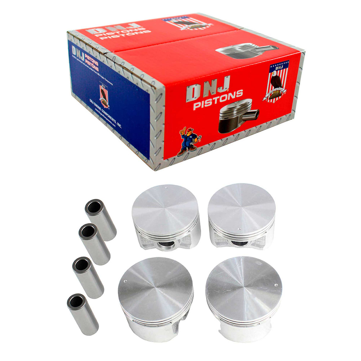 Piston Set 1999-2005 Chrysler,Dodge,Mitsubishi 2.4L (Oversizes Available)