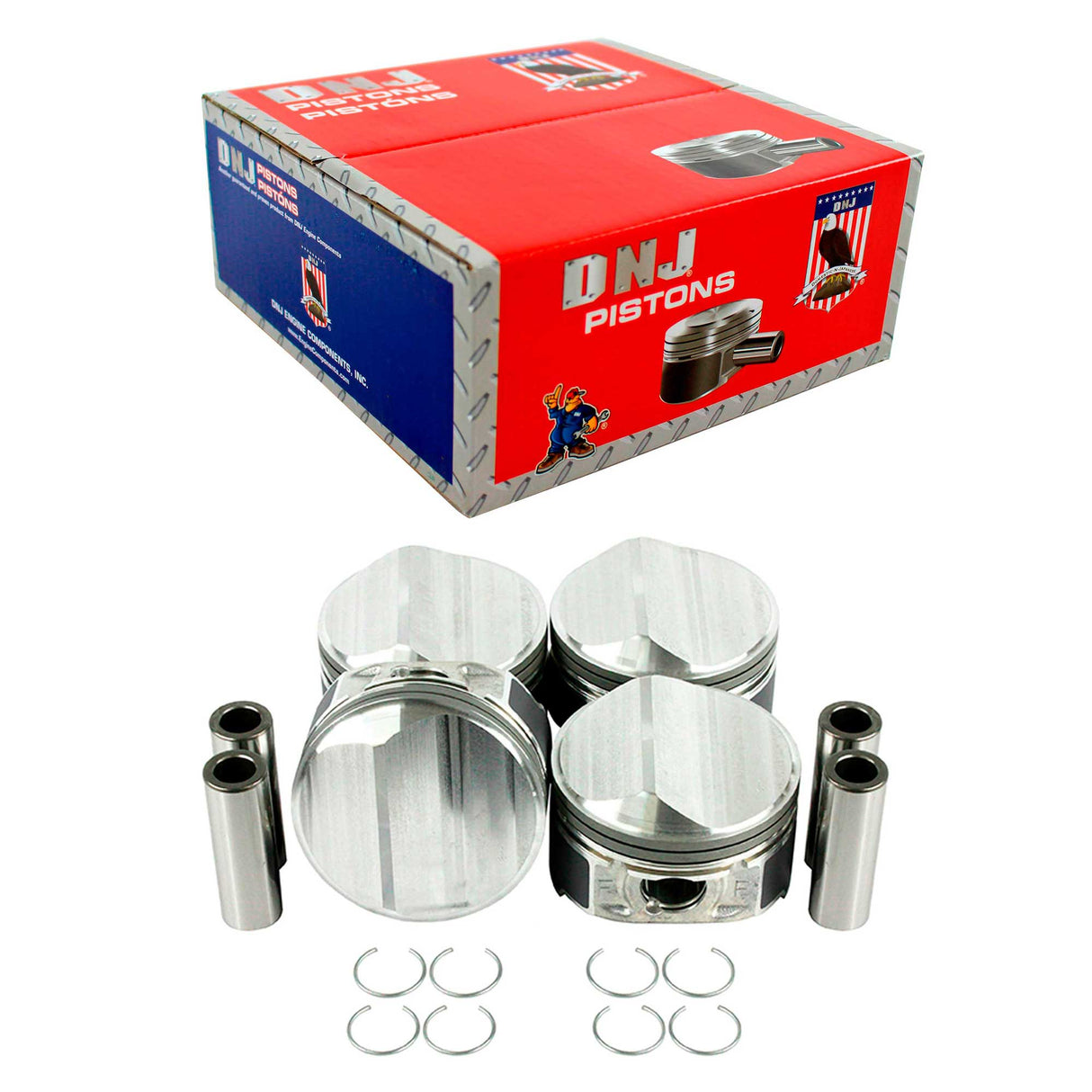 Piston Set 2003-2009 Chrysler,Dodge 2.4L (Oversizes Available)