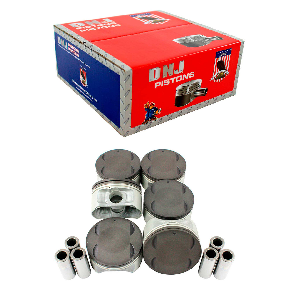 Piston Set (Oversizes Available) 2007-2009 Mitsubishi 3.0L