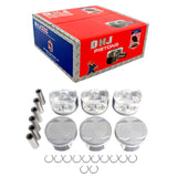 Piston Set 2010-2014 Hyundai,Kia 3.5L (Oversizes Available)