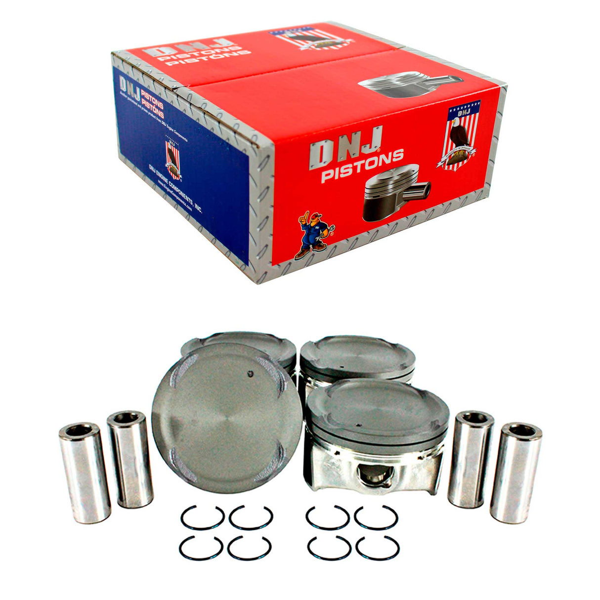 Piston Set 2012-2013 Kia 2.0L (Oversizes Available)