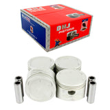 Piston Set (Oversizes Available) 1985-1989 Honda 2.0L