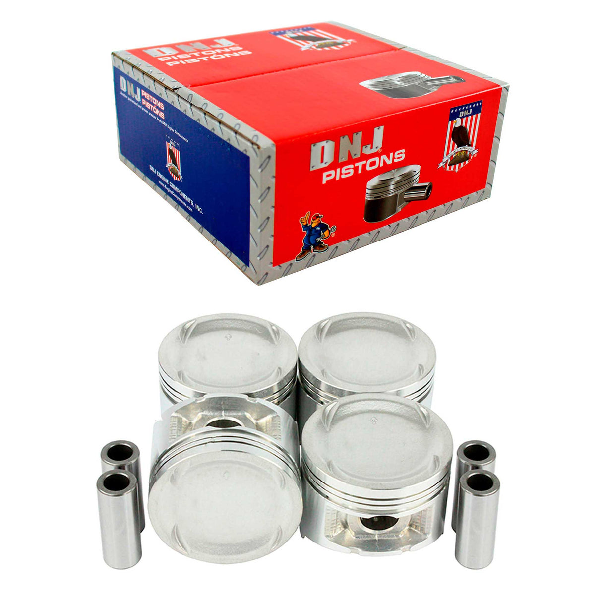 Piston Set 1990-1997 Acura,Honda,Isuzu 2.2L (Oversizes Available)