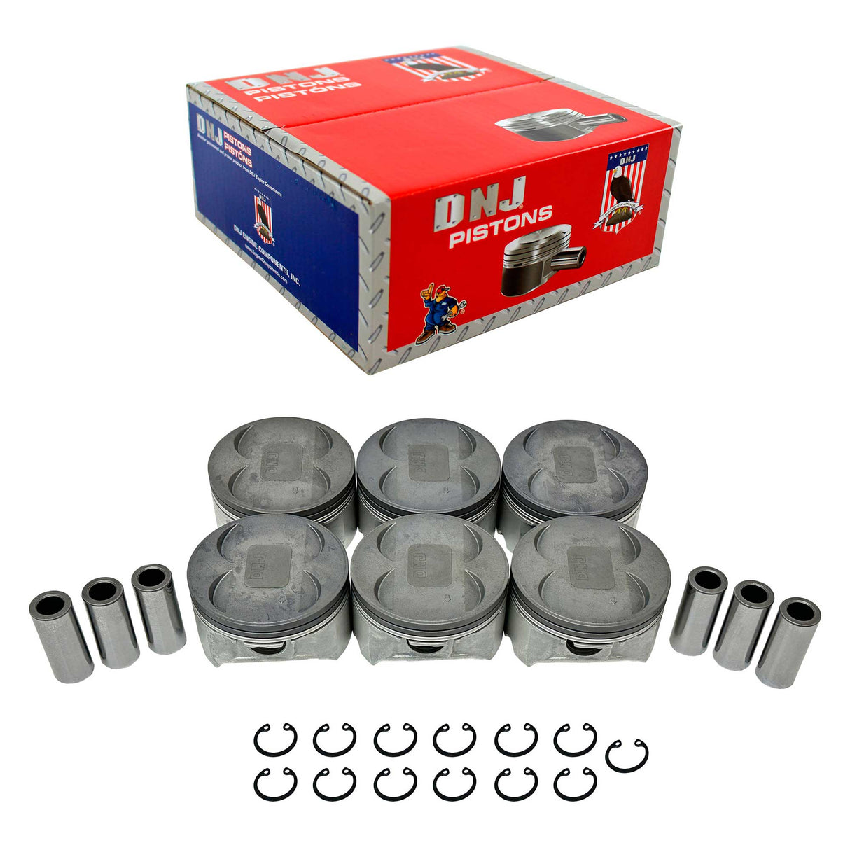 Piston Set 2009-2014 Acura 3.7L (Oversizes Available)