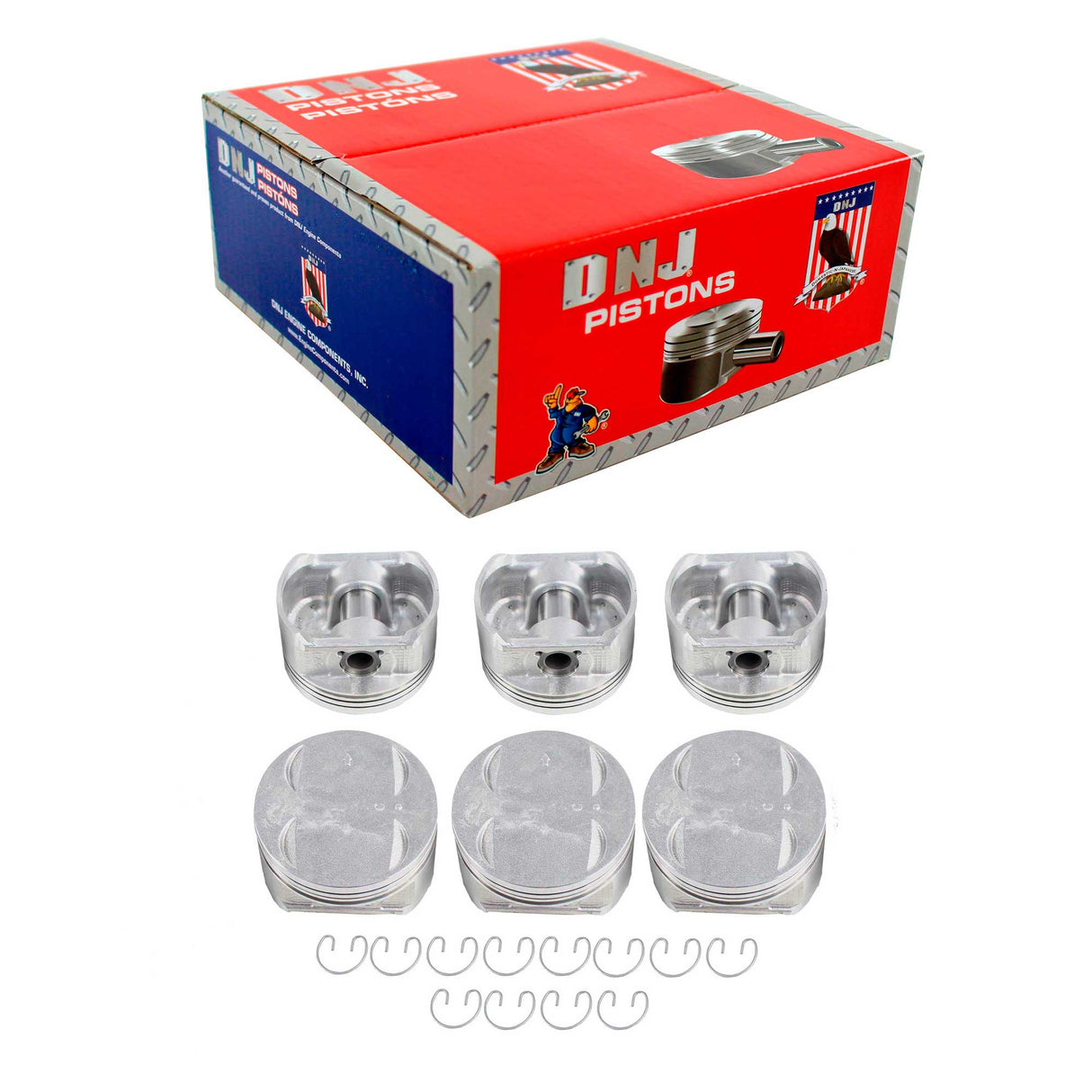 Piston Set (Oversizes Available) 1997-2002 Acura 3.0L