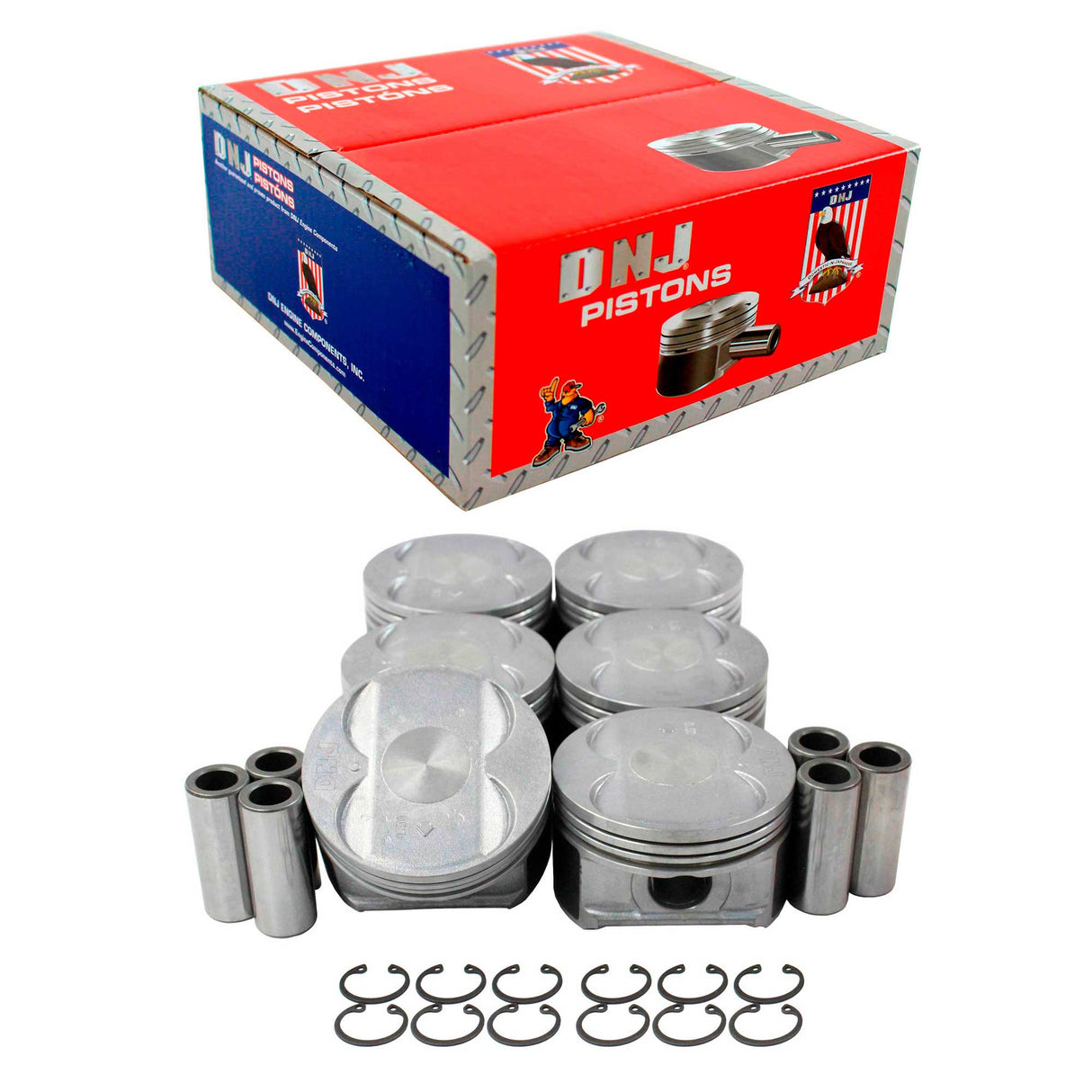 Piston Set 2003-2007 Honda 3.0L (Oversizes Available)
