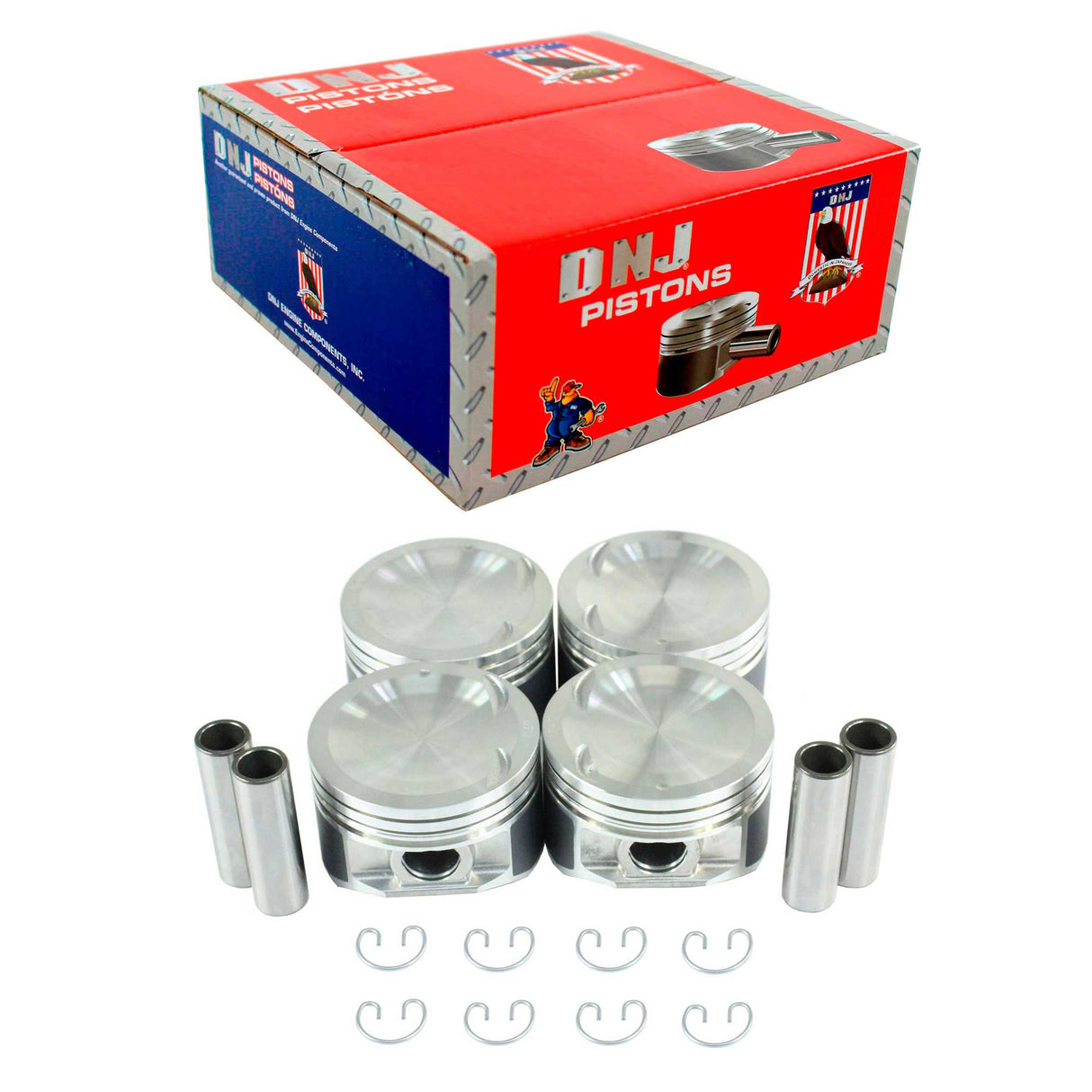 Piston Set 1991-1993 Saturn 1.9L (Oversizes Available)