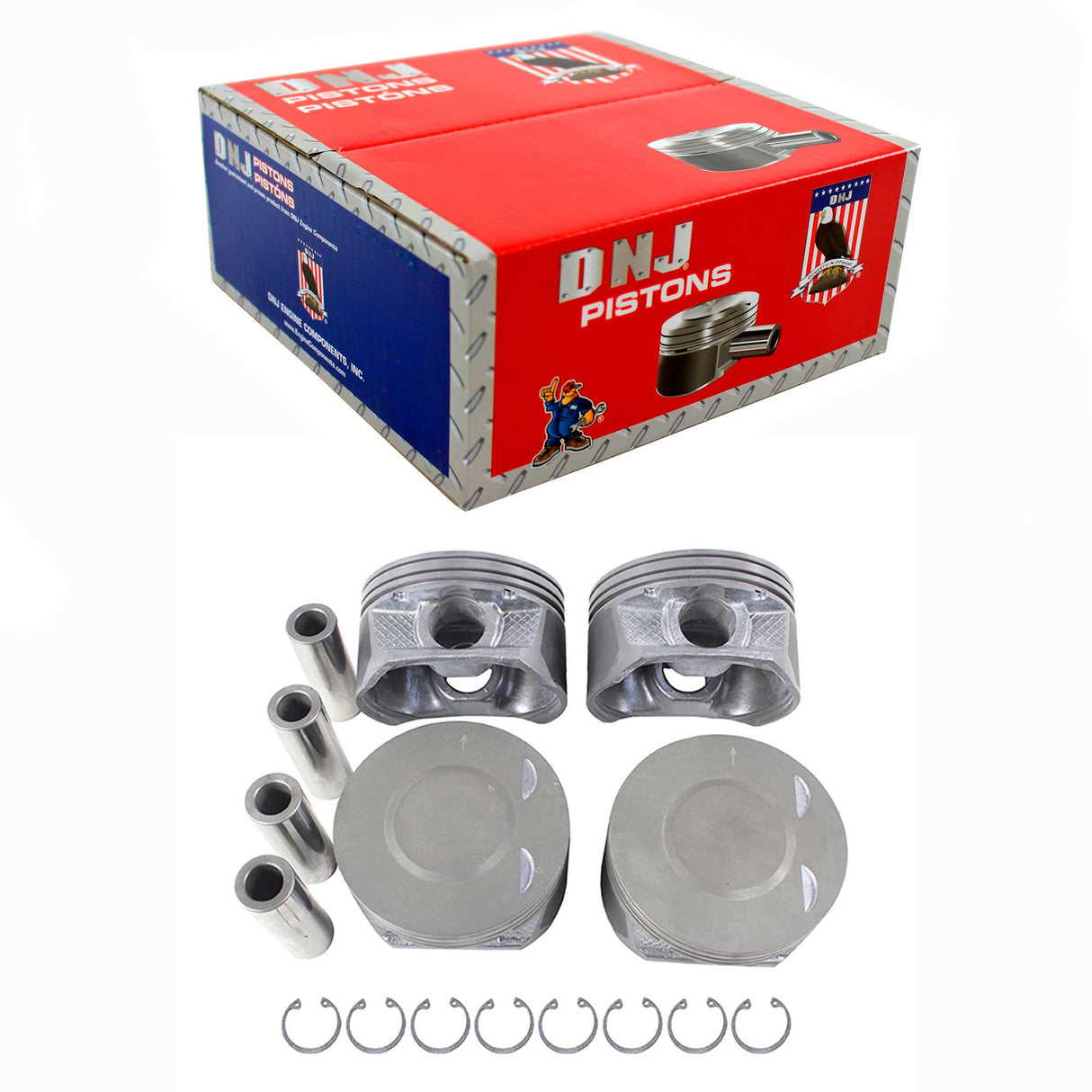 Piston Set 2007-2012 Chevrolet,GMC,Isuzu 2.9L (Oversizes Available)