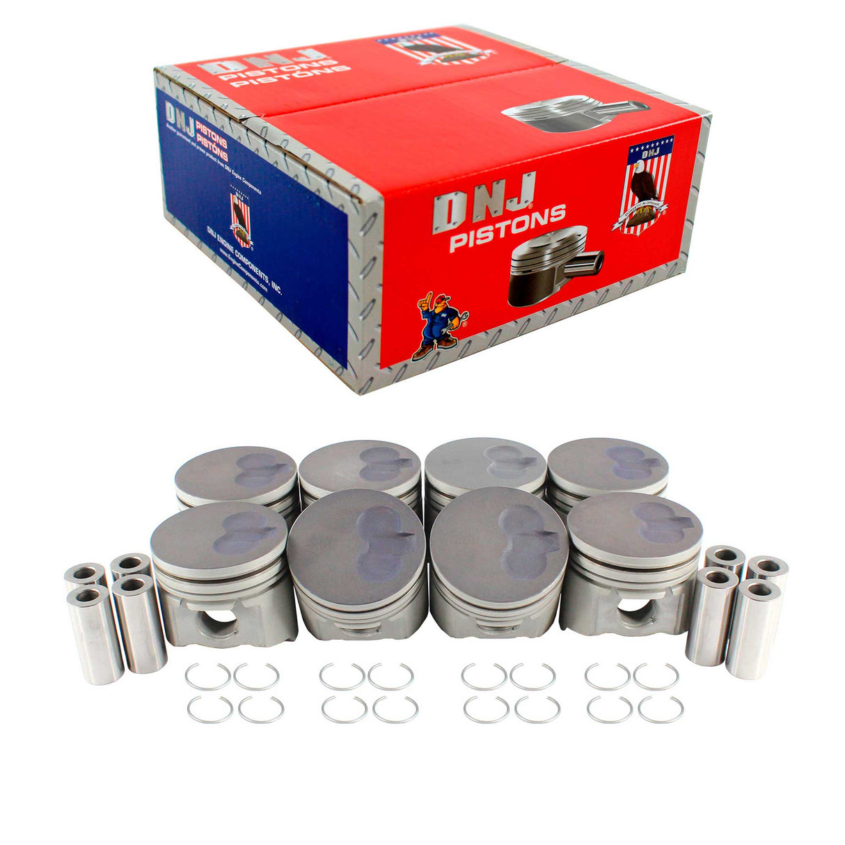 Piston Set 1992-2004 AM General,Chevrolet,GMC,Hummer 6.5L (Oversizes Available)