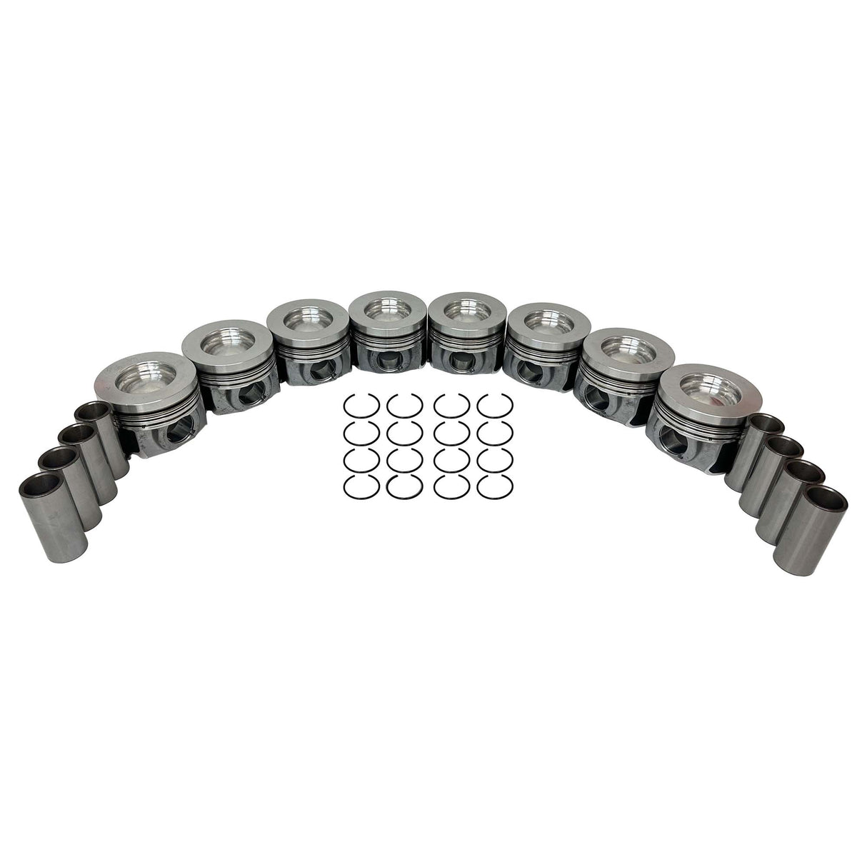 Piston Set 2010-2016 Chevrolet,GMC 6.6L (Oversizes Available)