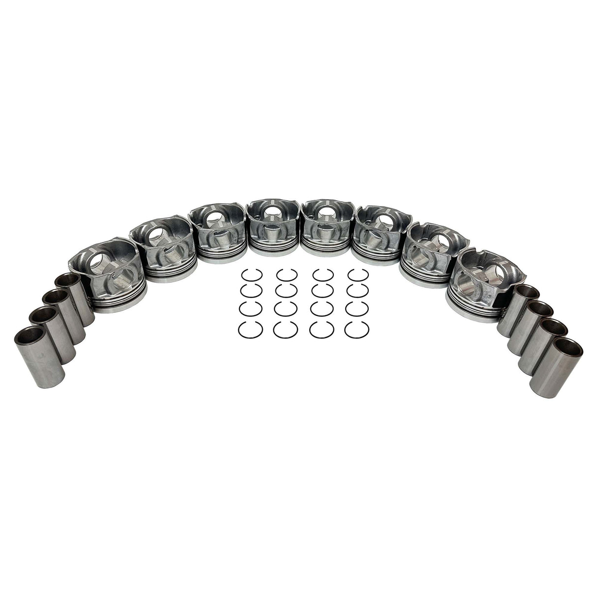 Piston Set 2010-2016 Chevrolet,GMC 6.6L (Oversizes Available)